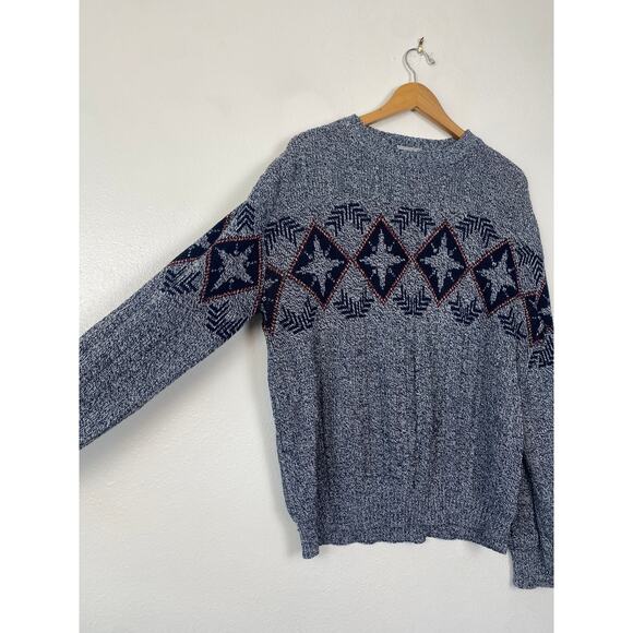 Vintage 80's Rob Winter Sweater men's size L - Picture 2 of 5